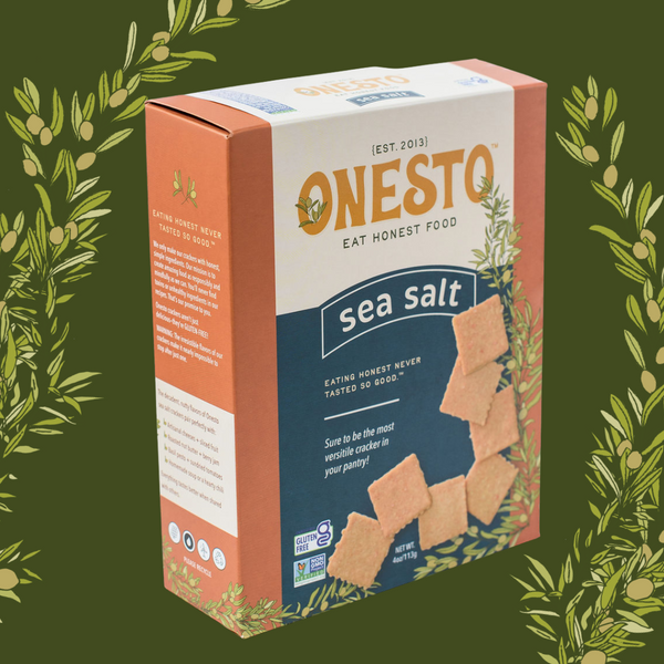 Onesto Gluten-Free Sea Salt Crackers