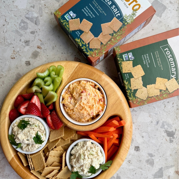 Onesto Gluten-Free Rosemary Crackers - 3, 6 or 9 Pack