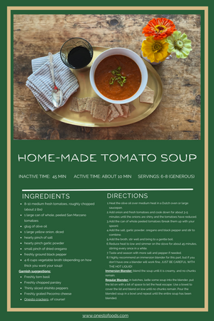 Homemade Tomato Soup