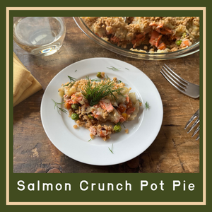 Onesto Foods Salmon Crunch Pot Pie