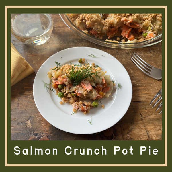Onesto Foods Salmon Crunch Pot Pie