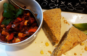 Super Bowl Party: BYO Vegetarian Chili and Cornbread