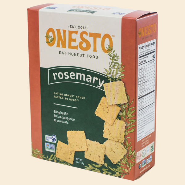 Onesto Rosemary Crackers