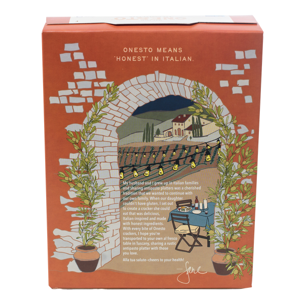 Onesto Gluten-Free Sea Salt Crackers