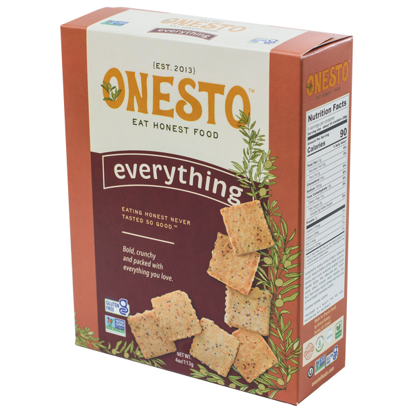 Onesto Gluten-Free Crackers, Variety Pack