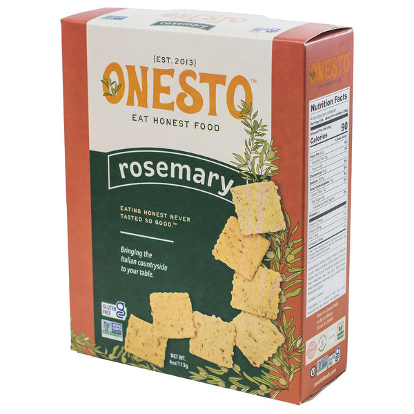 Onesto Gluten-Free Rosemary Crackers